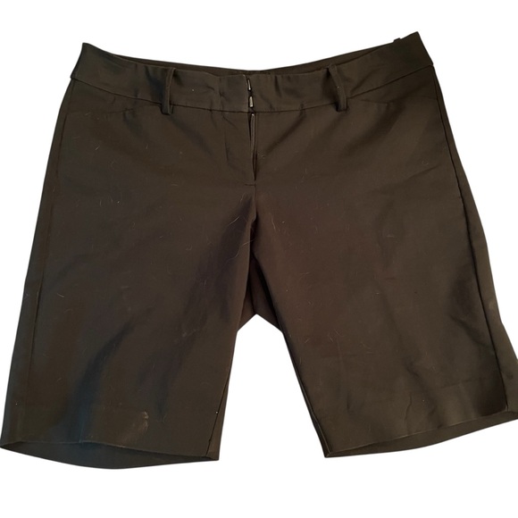 Xhilaration size 12 stretch shorts casual / office high waist pockets - Picture 1 of 5